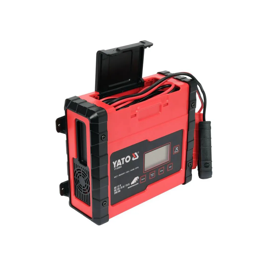 Încărcător pentru acumulatoare auto 12 v dc ipx0 yato Thumbnail 2