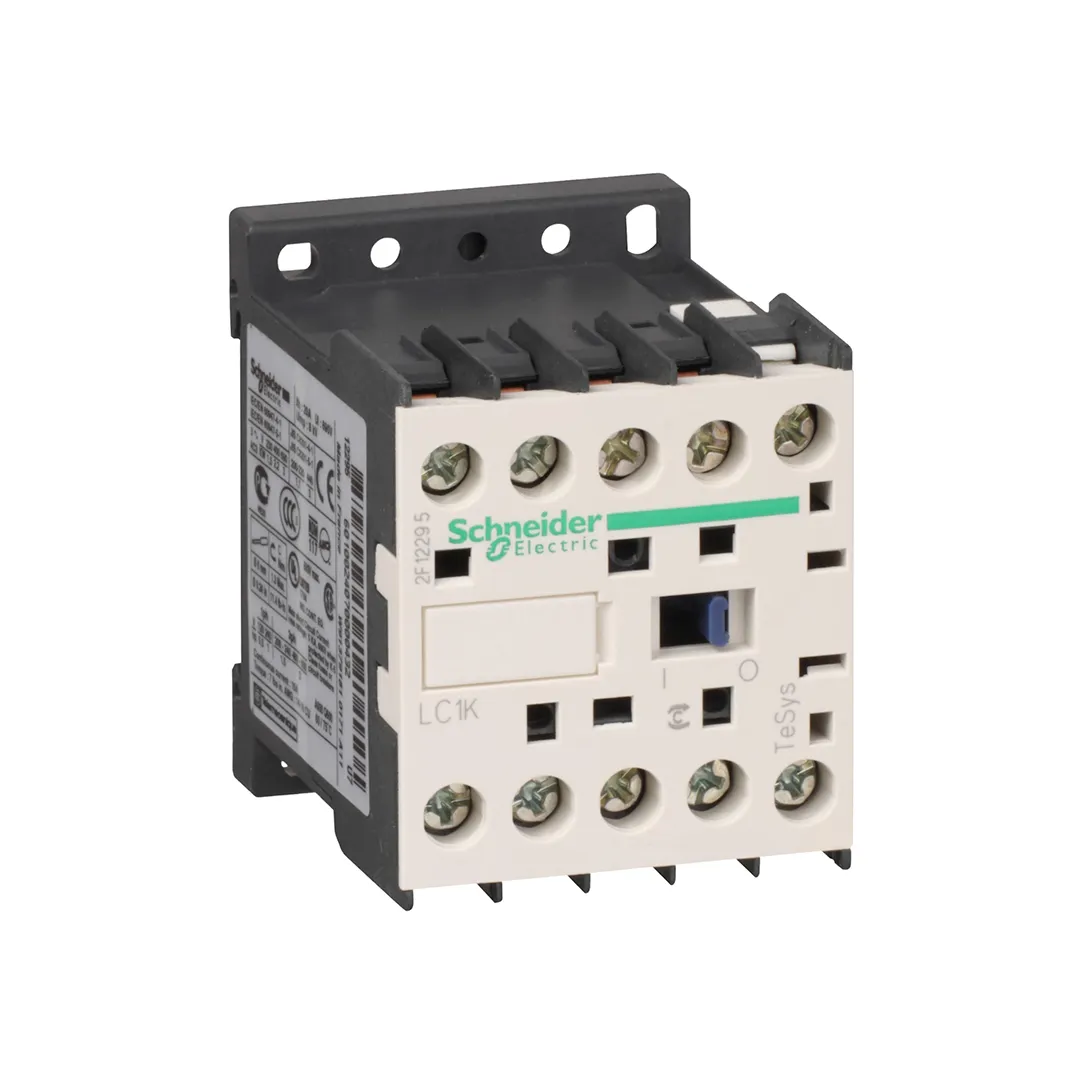 Контактор schneider-electric lc1k0610p7 6 a 50/60 гц 2.2 квт 440 в 230 в ip20