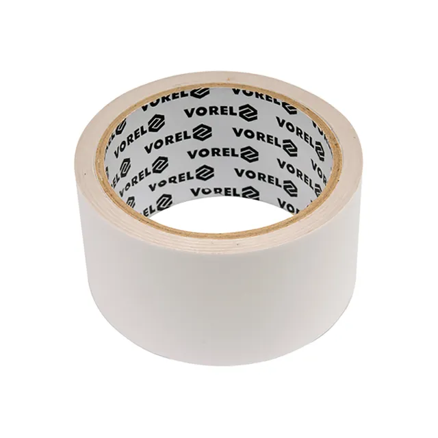 Bandă dublu adezivă vorel 75247 25 m x 50 mm alb