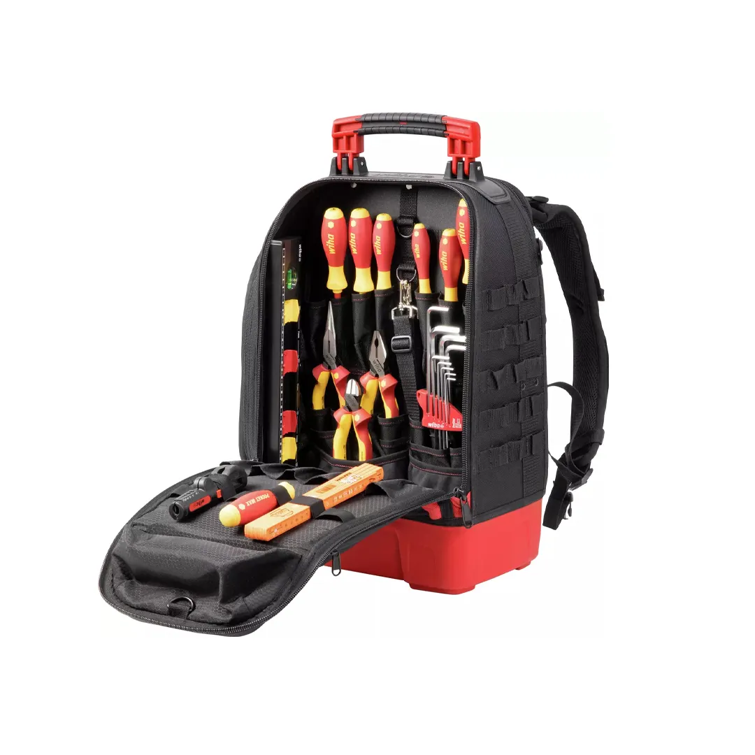 Rucsac cu scule pentru electricieni 530 x 385 x 260 mm 27 buc