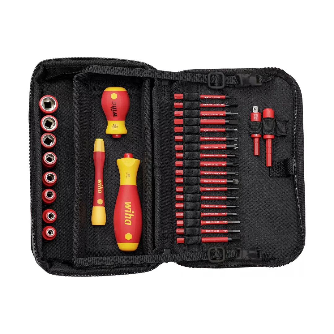 Набор диэлектрических инструментов slimvario ph, pz, sl, tx, hex 32 шт. wiha