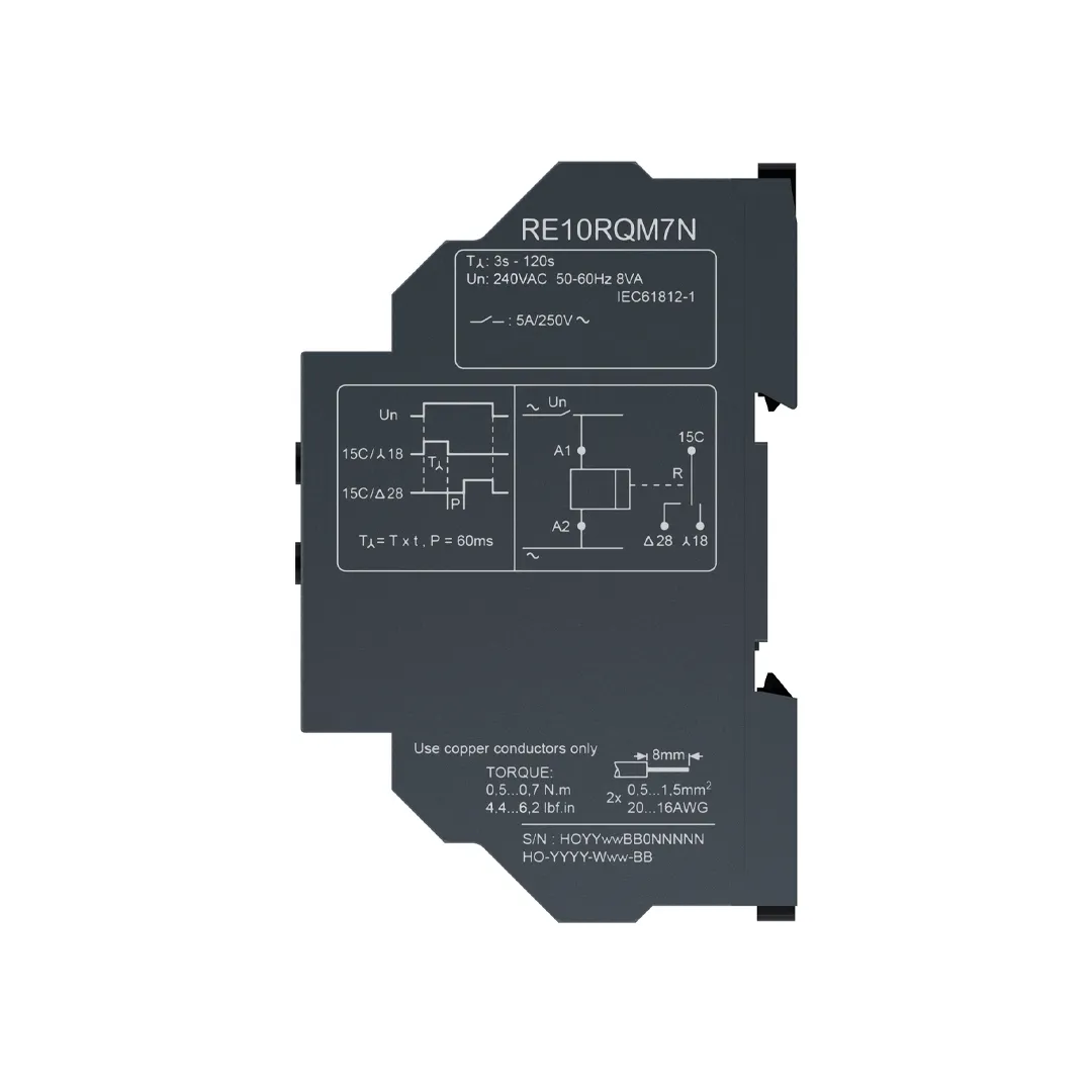 Releu de timp stea-triunghi 5 a 24 - 240 v ip20 schneider-electric Thumbnail 2