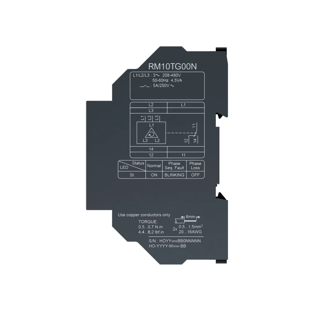 Releu control tensiune 5 a 208 - 480 v ac ip20 schneider-electric Thumbnail 2