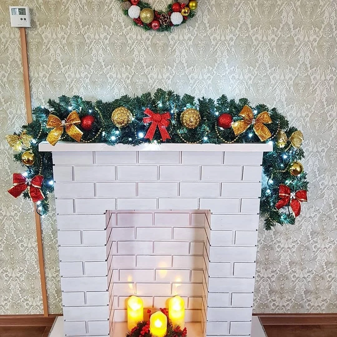 Imitație de flacără cu lumânări și lumină caldă