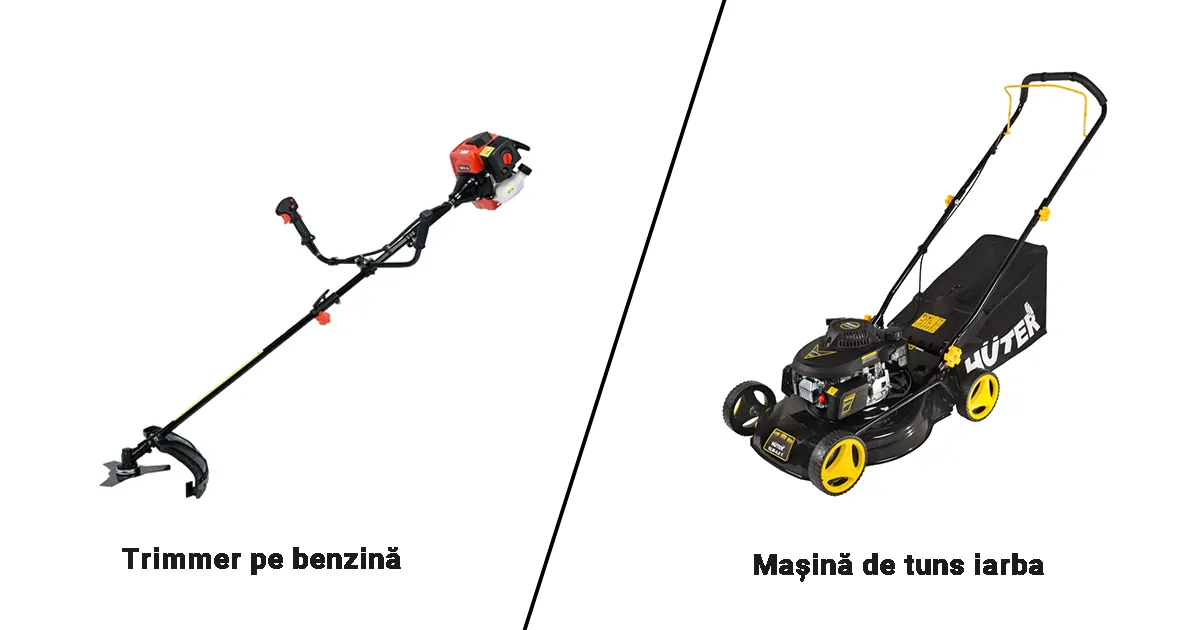Trimmer sau mașină de tuns iarba