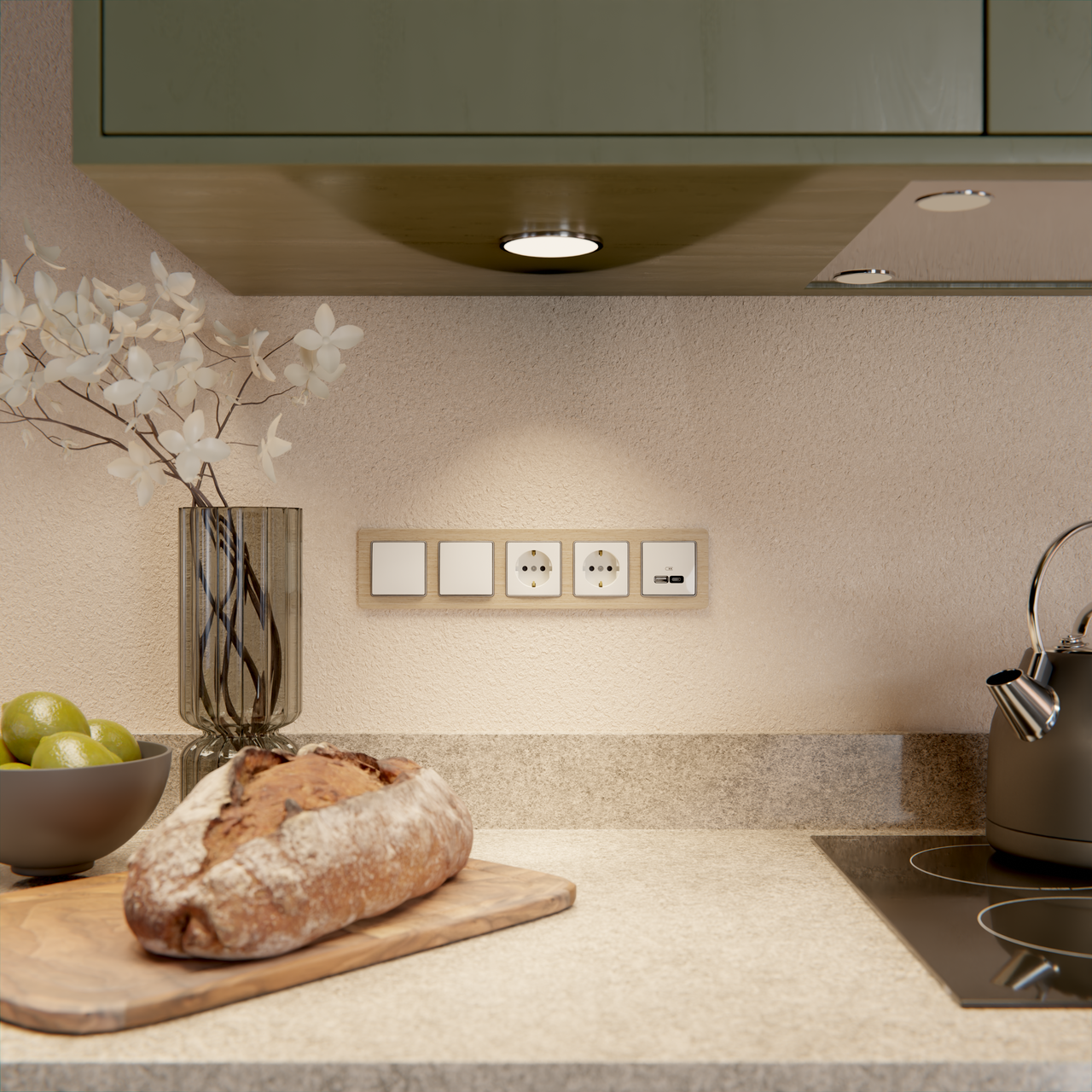 Configurație Sedna cu cinci rame decorative